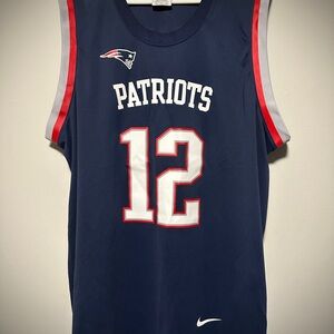 Nike Tom Brady Navy Blue Patriots Jersey🔥